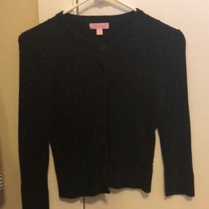 Lilly Pulitzer Knit 🧶 Black Cardigan